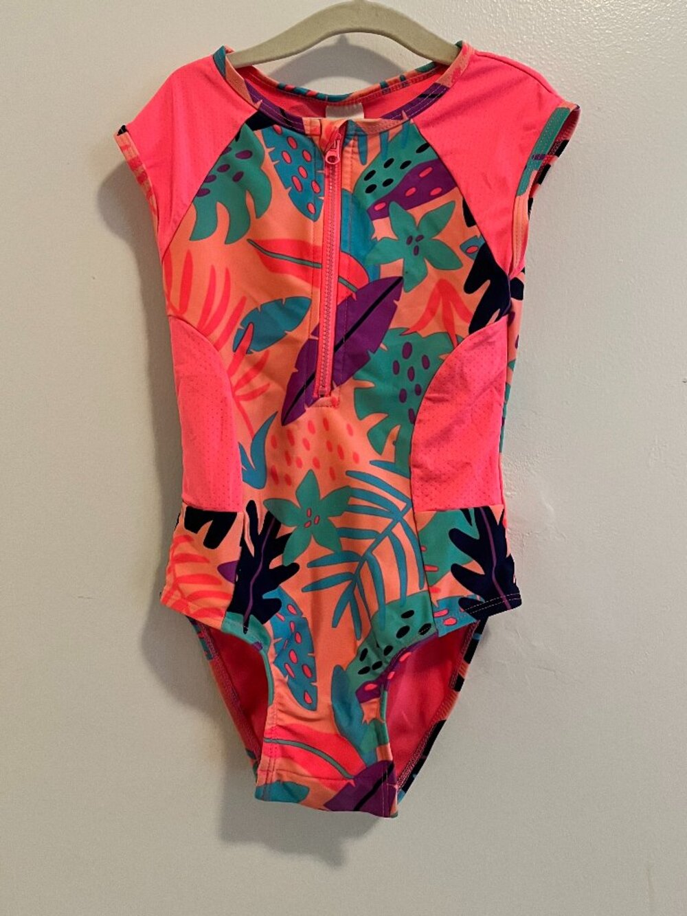 Cat and Jack Floral Swimsuit